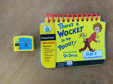 Dr. Seuss My First Leap Pad There's a Wocket in my Pocket Book  Cartridge