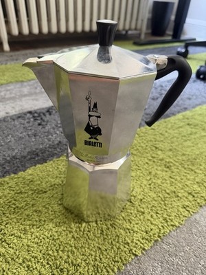 Bialetti 16oz 8 cup Moka Express Crusinallo Stovetop Coffee Espresso pot 10''