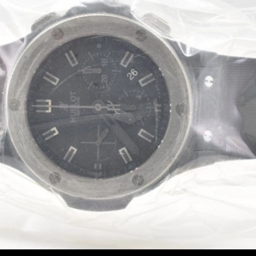 Hublot — HUBLOT  -  Big Bang Ice Bang Chronograph with Tungsten Bezel