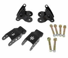 Ridetech 2015 Ford F150 Leaf Spring Bracket Kit - Rear
