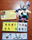 Teenage Mutant Ninja Turtles Baxter Stockman 4" Figure w/ Wings and Cards 1989