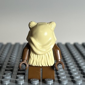 LEGO Minifigure Ewok Tan Hood Paploo sw0067 Star Wars #7139 - 2Q