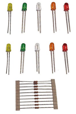 Train Tech TTLED2 LED Pack 5mm sortiert (10)