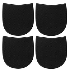 Rubber Heels Replacement Pads, Anti-Slip Boot Heel Inserts for Men Women