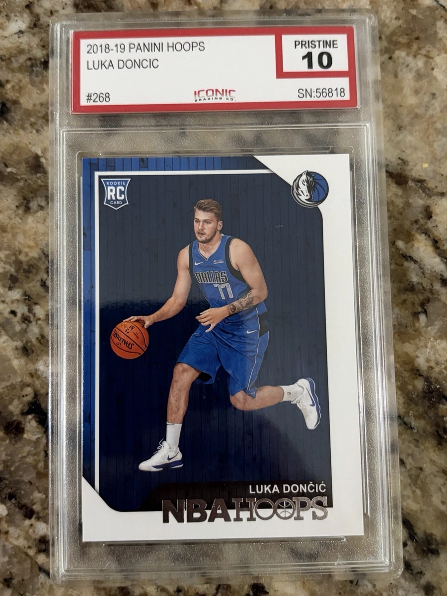 Luka Dončić 10 Graded Basketball Rookie Sports Trading Cards