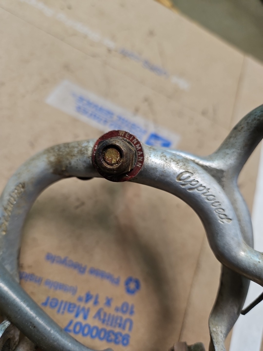 Vintage Schwinn Script 26” 1 3/4” S7 Weinmann Brakes Calipers Levers Jaguar 