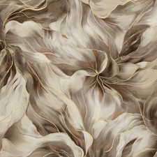 Sartoria Mocha Brown Serenity Glitter luxury Floral Wallpaper 7862