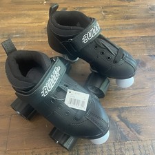 NUEVO Chicago Bullet Youth Patines de Velocidad de Color Negro Talla 1 Niños