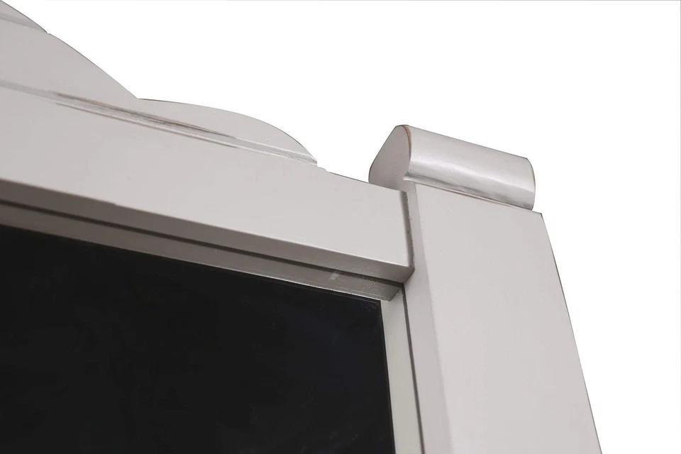 Espejo tocador Coastal Charm, mediano, dos tallas, gris pasión Foto 4 de 4