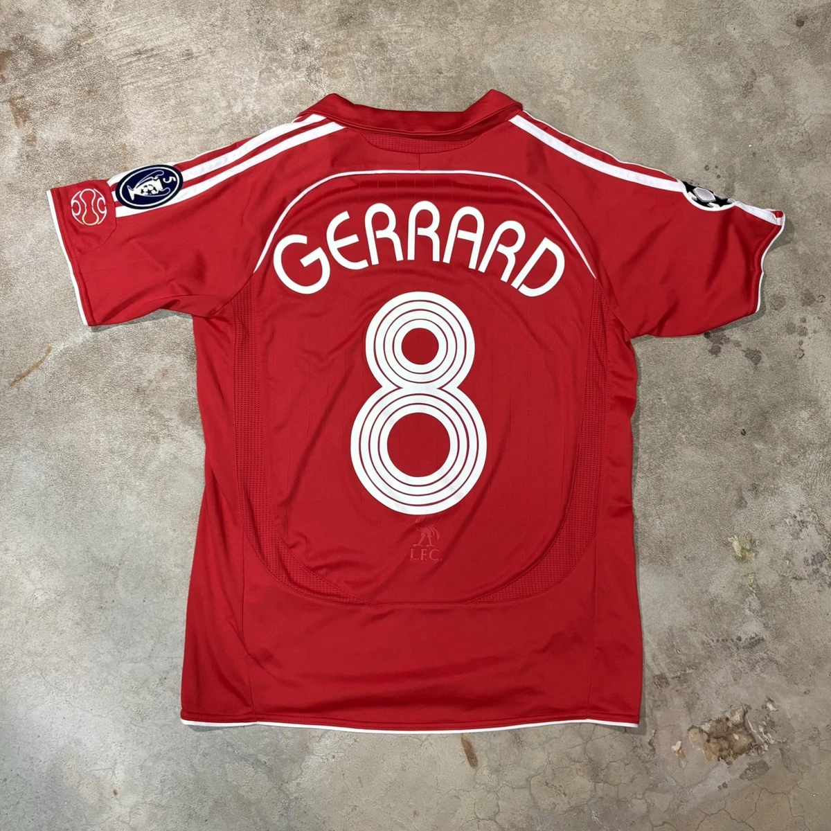 Steven Gerrard Liverpool International Club Soccer Fan Jerseys for
