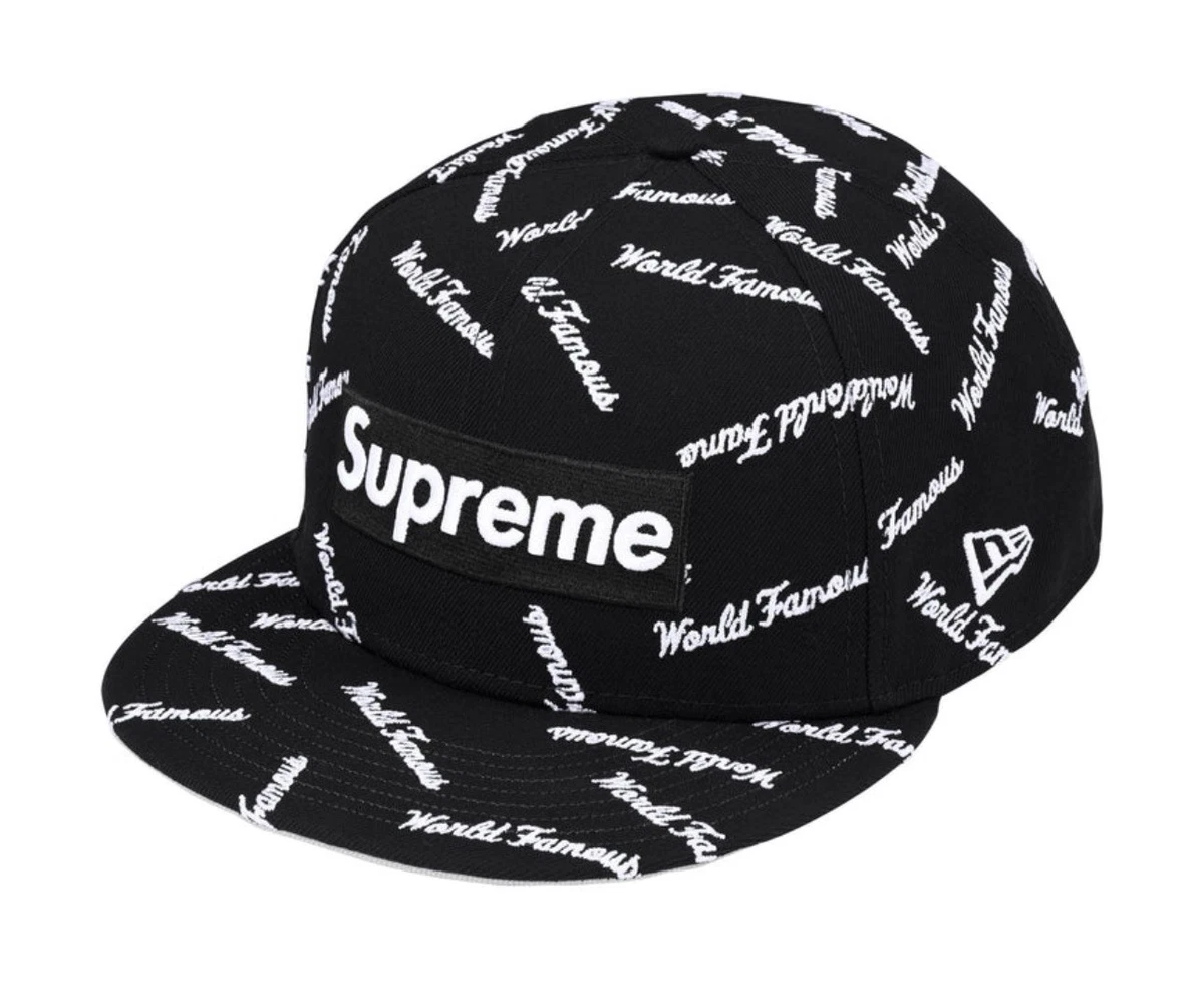 お値下げ！Supreme ブラック フラットビルキャップ 7 3/8 Supreme Men's Black 7 3/8 Size for sale | eBay