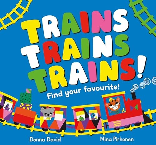 Donna David - Trains Trains Trains! Find Your Favourite - Paperback - G245Z-image