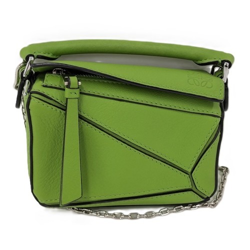 LOEWE Shoulder Bag Puzzle Leather 32230U954