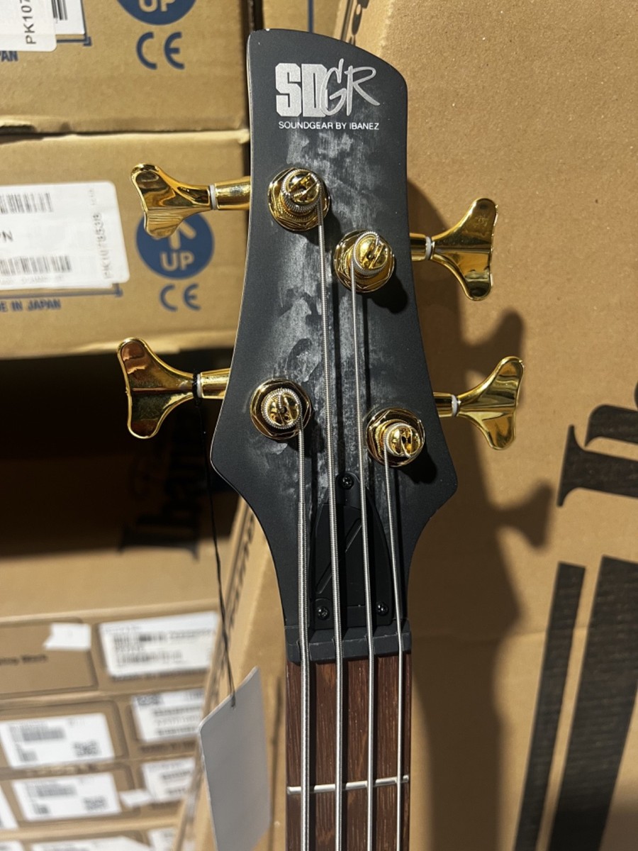 Ibanez SR Standard 4-string Electric Bass - Black Ice Frozen Matte