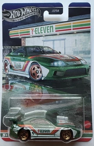 2025 Hot Wheels SILVER SERIES 7-ELEVEN Toyota Supra