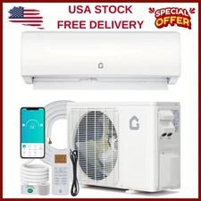 ⏯🔜R454B Air Conditioner 24000 BTU 23 SEER2 Ductless Mini Split Heat Pump AC Uni