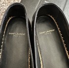 BNIB Authentic Saint Laurent Monogram Lambskin Espadrilles 40.5 Black/Nero — photo 8