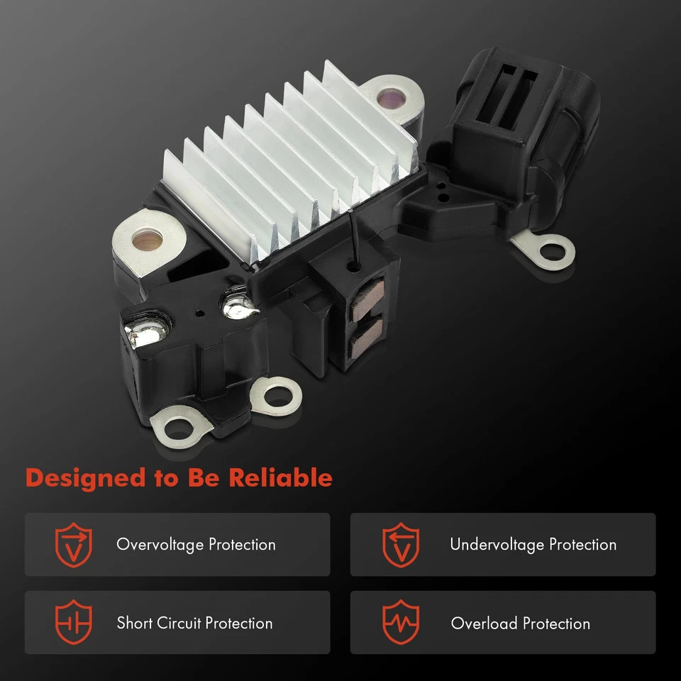 Регулятор генератора переменного тока для Nissan Altima 98-00 Sentra 00-01 Xterra Frontier 14,4 В - Изображение 4 из 4