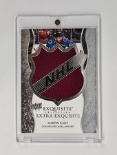 MINT #/ED RC JERSEY 2020-21 Exquisite Collection Extra Exquisite Martin Kaut NHL