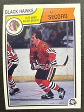 1983-84 O-Pee-Chee OPC Hockey - #112 Al Secord - Chicago Blackhawks