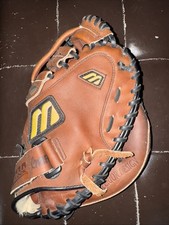 Mizuno Leather MVS C022 Baseball Catchers Glove 10  Power Lock RHT
