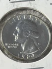 1964 P GEM BU UNC 90% SILVER WASHINGTON QUARTER COMBINED SHIPPING AVAILABLE