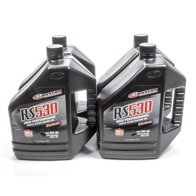 MAXIMA RACING OILS 5w30 Synthetic Oil Case 4x1 Gallon RS530- 39-919128