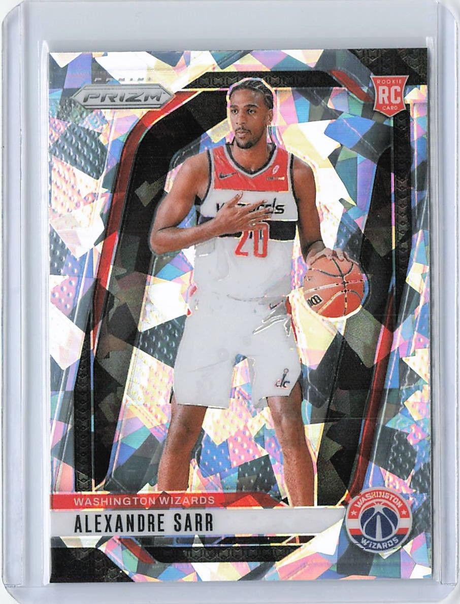 2024-25 Prizm- Alexandre Sarr #264 Cracked Ice Prizm (RC)