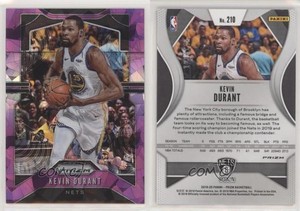 2019-20 Panini Prizm Purple Ice Prizm /149 Kevin Durant #210