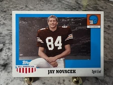 2005 Topps All American JAY NOVACEK - Retired Wyoming Cowboy #85 -Dallas Cowboys