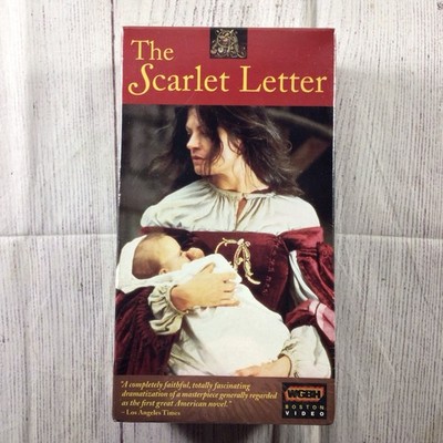 The Scarlet Letter 1979 film 2 VHS Tape Set w/Meg Foster John Heard  WGBH SEALED
