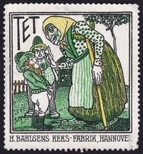 Hannover, Leibniz-Keks  TET  H. Bahlsens Keks...