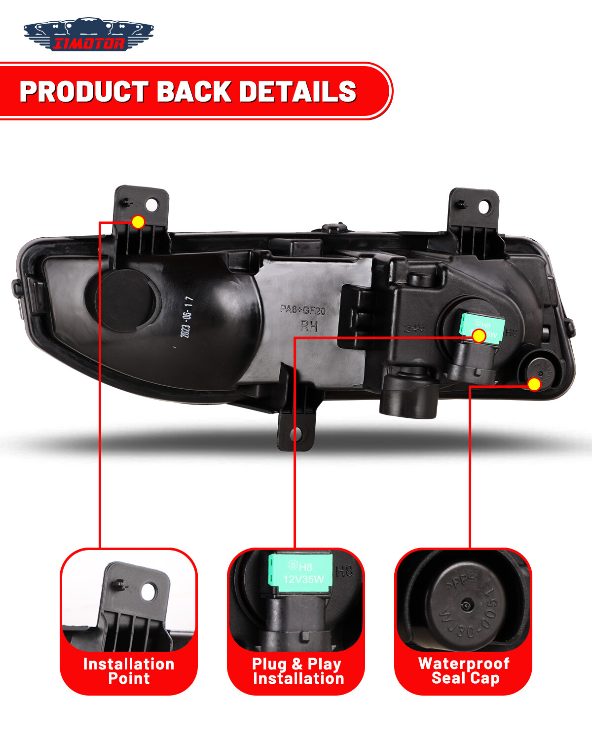 For 20222023 Nissan Frontier Fog Lights Front Clear Bumper Lamps w