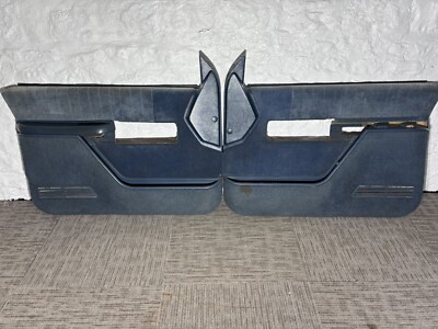 88-94 OBS Chevy / GMC BLUE Power Window Door Panels **PAIR** LH & RH **O...