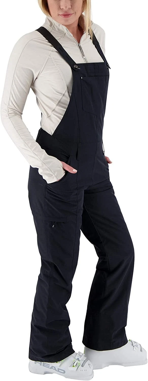 Obermeyer X6109 Womens Black Malta Overalls Bib Size 14