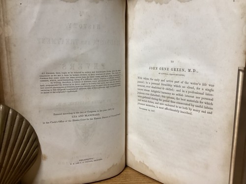 1847 The History, Diagnosis, & Treatment Of Fevers Of United States - Bartlett - Picture 4 of 15