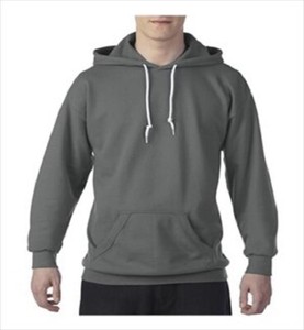 thick black pullover hoodie