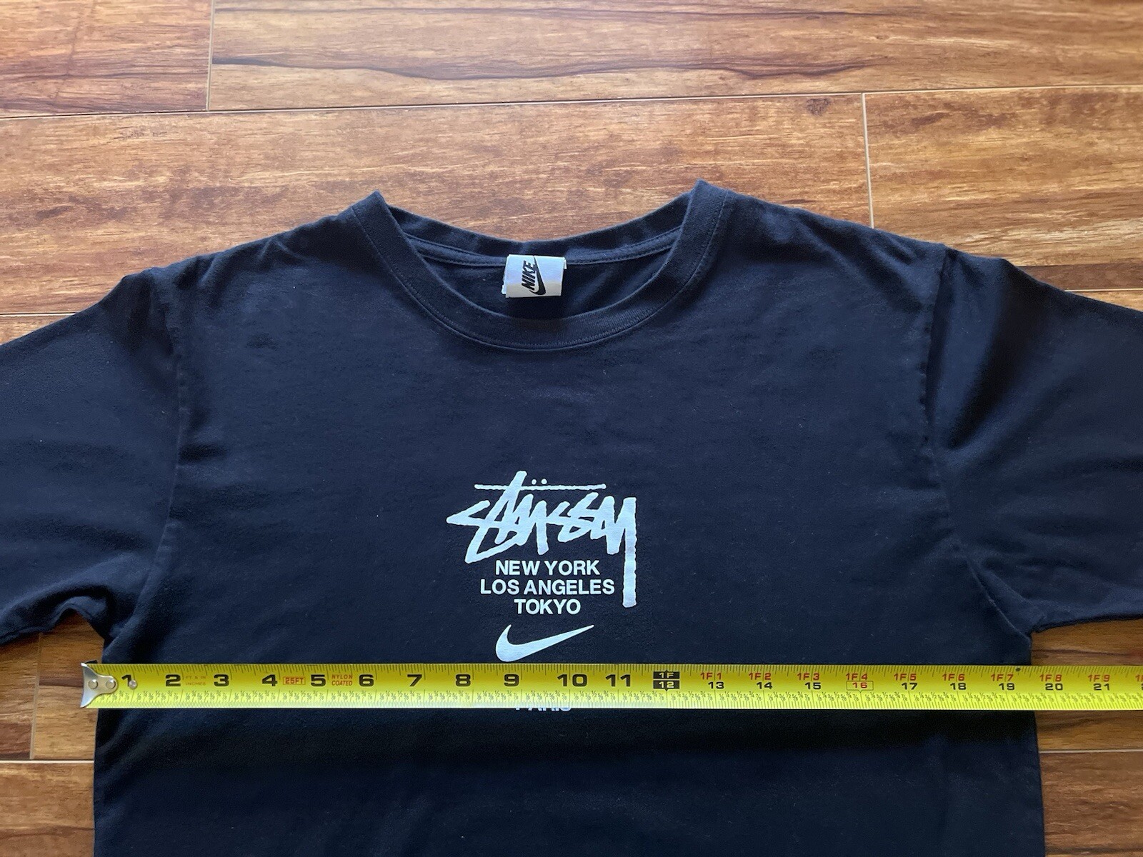 Nike x Stussy International Tee Size Large Black*RARE*Asia Sizing*FITS SMALLER* image 6