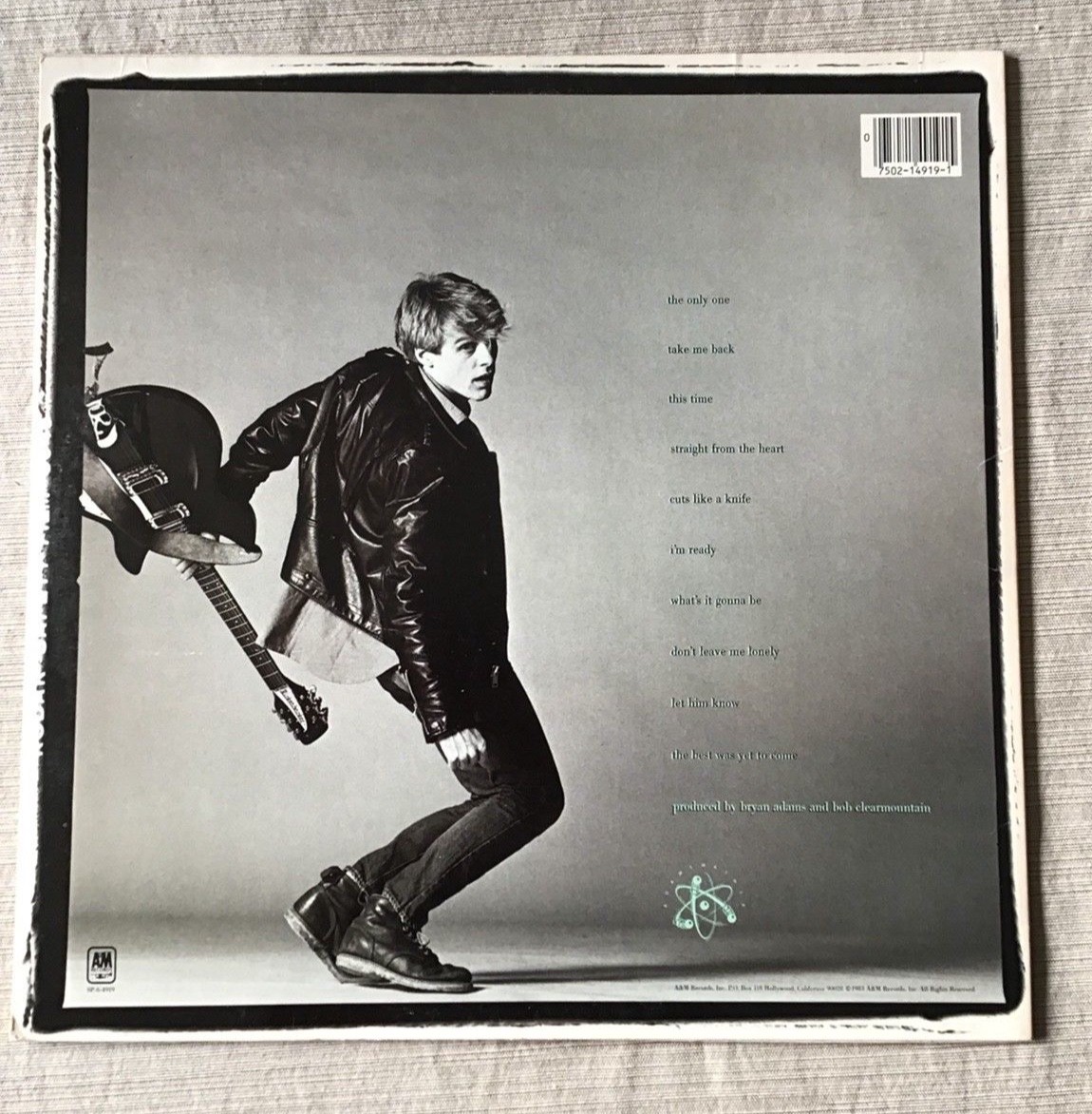 Bryan Adams Cuts Like a Knife Vinyl Album 1983 A&M Records | eBay