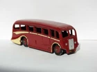 DINKY TOYS MECCANO DIECAST LUXURY COACH No29g VINTAGE 1951-54 MAROON & CREAM
