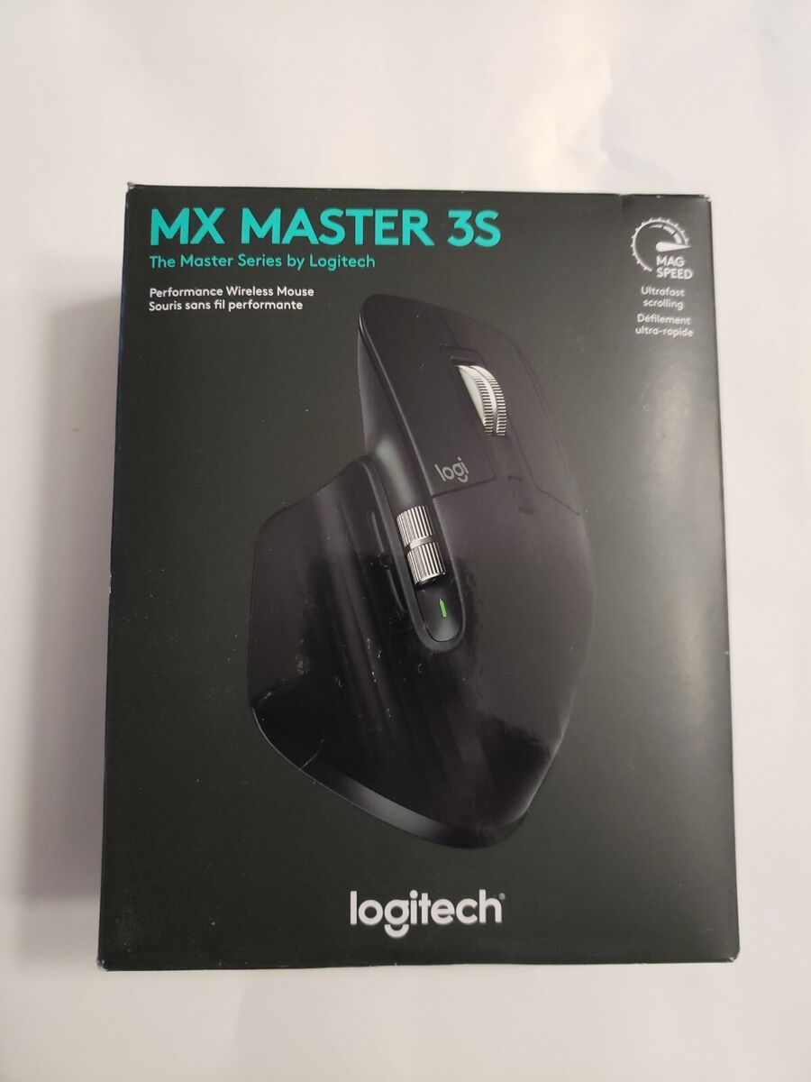 Brand New Sealed Unopened Logitech MX Master 3S Wireless Mouse - Black Brand New Sealed Unopened Logitech MX Master 3S Wireless Mouse - Black