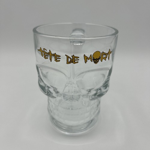 Tete De Mort 25cl Belgian Beer Glass Brand New Home Bar - Picture 2 of 5