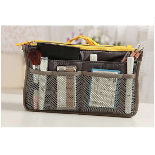 Bag Insert Organiser Handbag Women Travel Makeup Purse Wallet Pouch Organiser - Picture 9 of 21