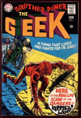 BROTHER POWER THE GEEK #1 5.0 // DC COMICS 1968
