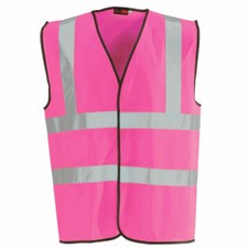 Blackrock Yellow Hi Vis High Viz Visibility Vest Safety Waistcoat Jacket S - 6XL