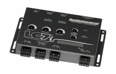 AudioControl LC7i 6 channel line output converter with accubass (Black)