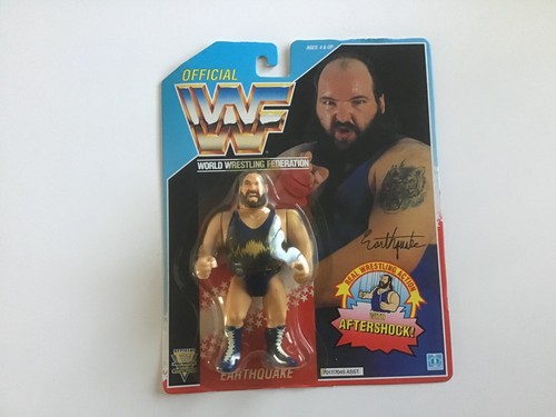 WWF Hasbro Earthquake Figure MOC...