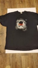 Looney Tunes Vintage 90's Taz Tasmanian Devil Black T-Shirt 2XL