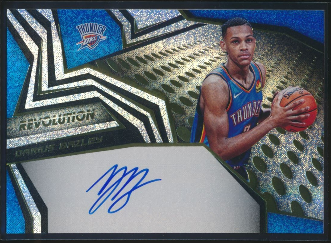 2019-20 Panini Revolution Rookie Auto Darius Bazley #RA-DBZ Rookie Auto RC *