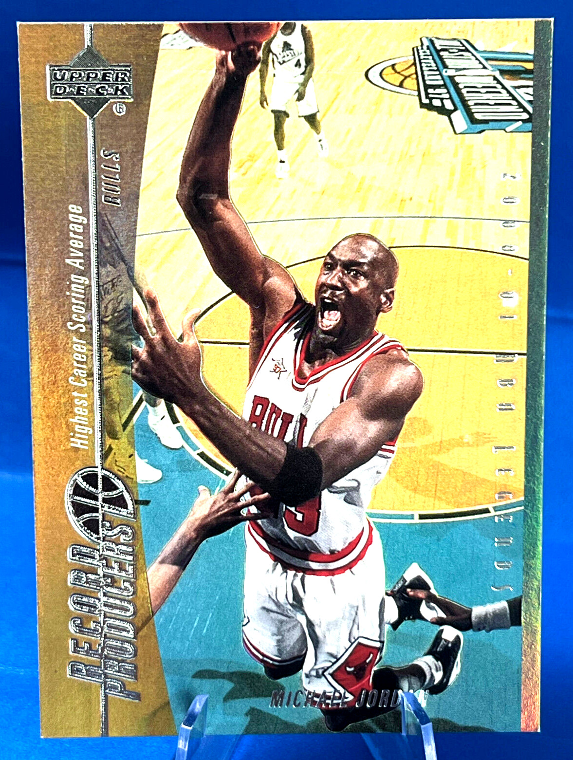 Michael Jordan 2000-01 Upper Deck NBA Legends Record Producers Holofoil #RP1